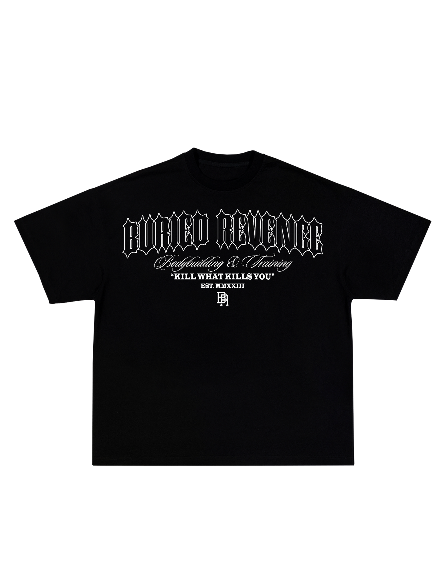 IRON FAMILY TEE - BLACK