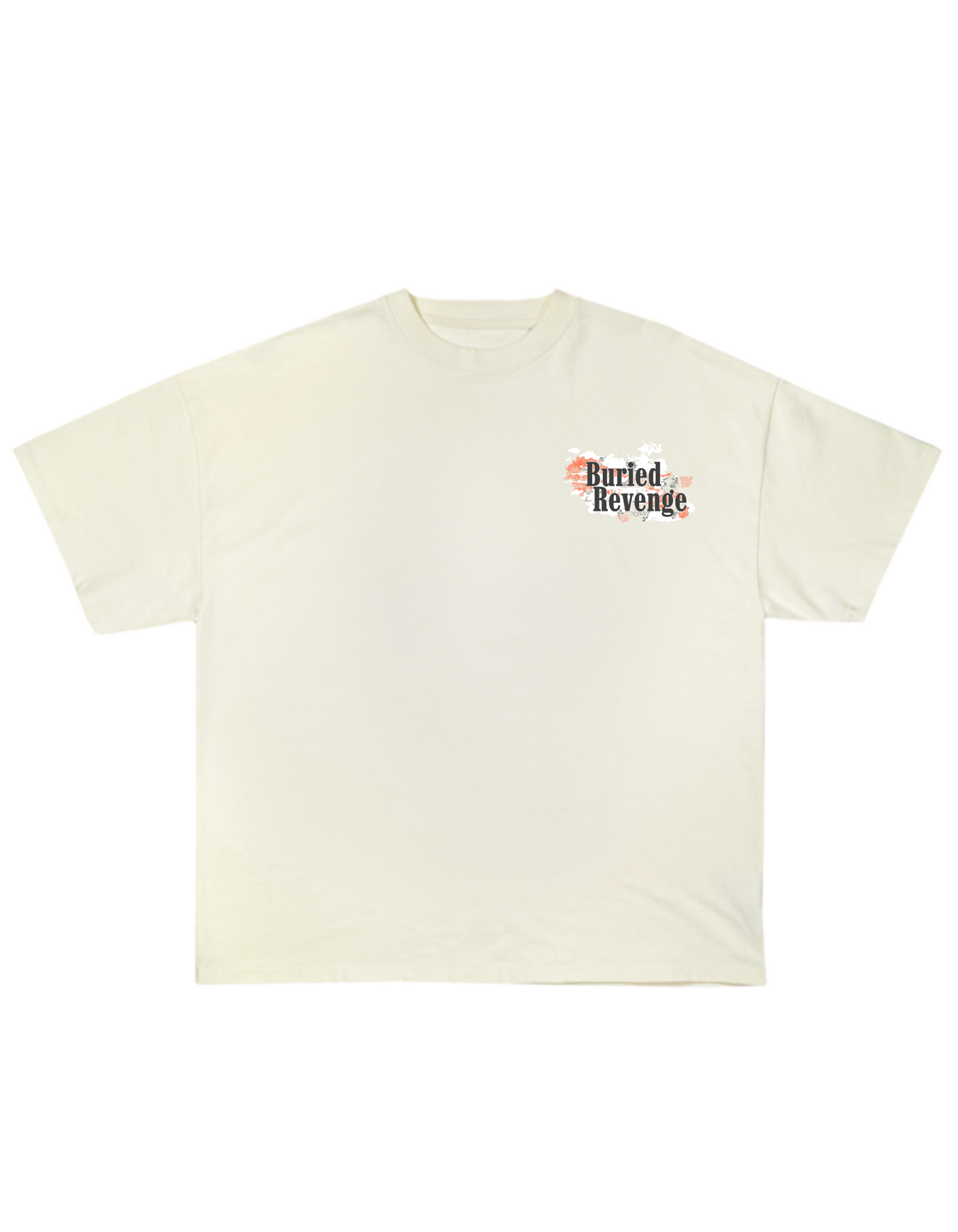LONE RIDER TEE - CREAM