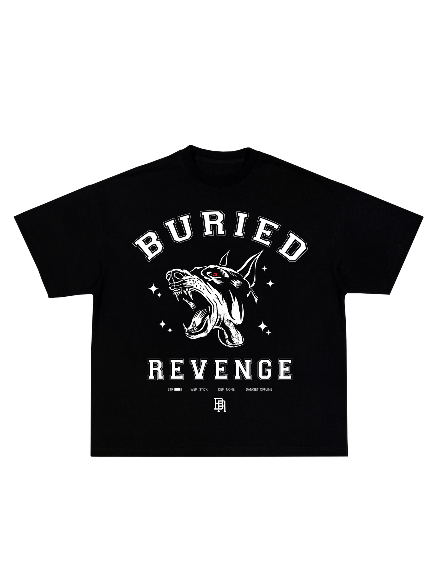RETRO DAWG TEE - BLACK