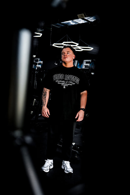 IRON FAMILY TEE - BLACK