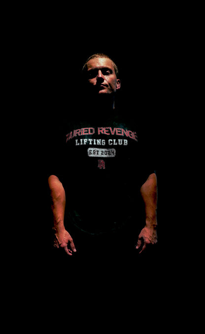 LIFTING CLUB TEE - BLACK