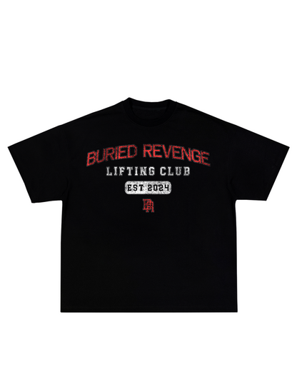 LIFTING CLUB TEE - BLACK