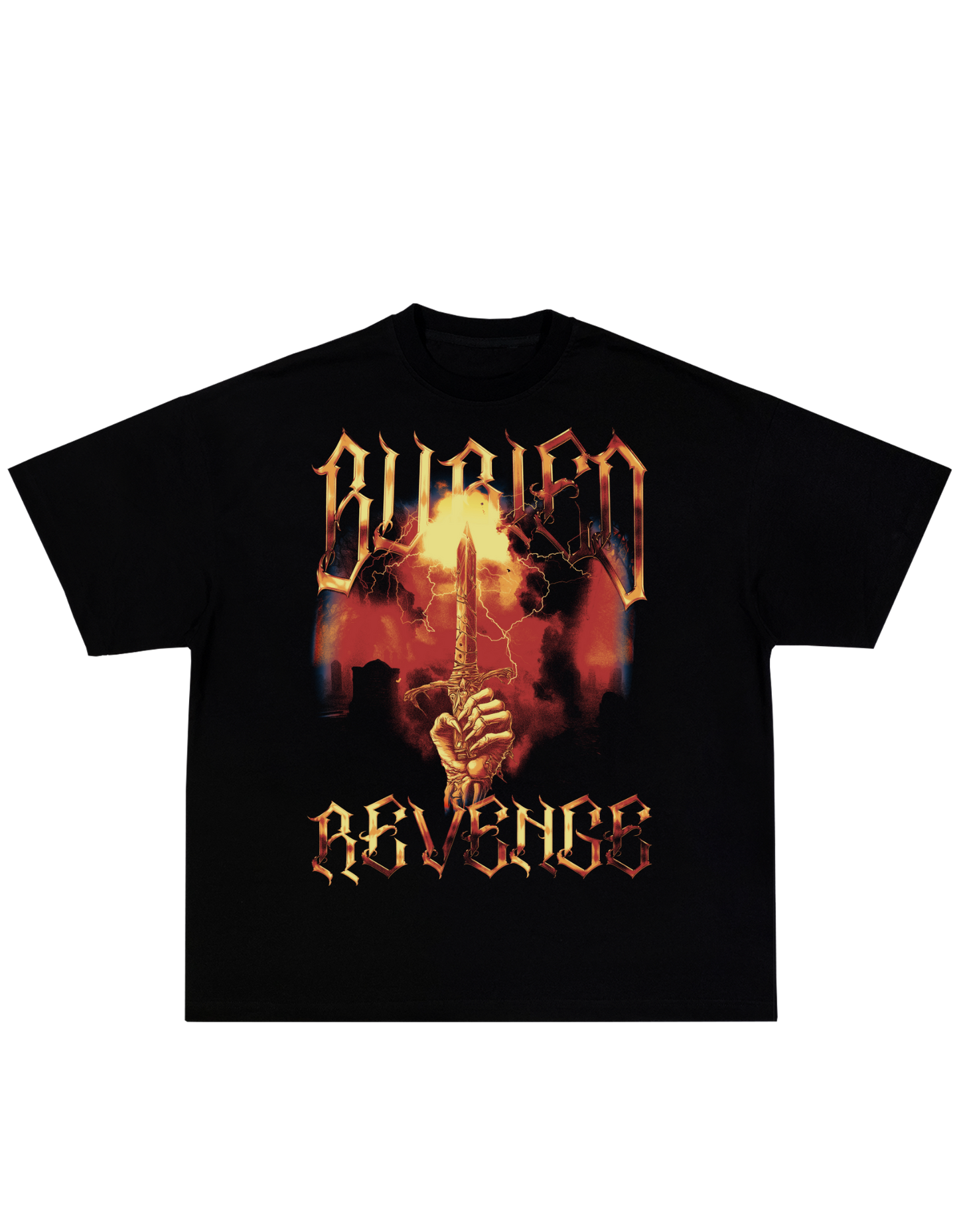GRAVEYARD TEE - BLACK
