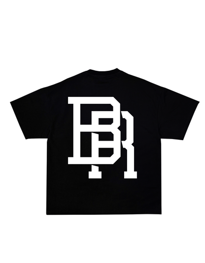 SCRIPT TEE - BLACK